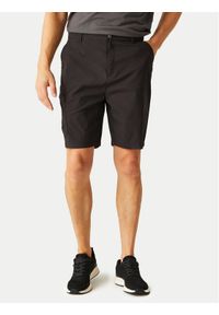 Regatta Szorty sportowe Dalry RMJ305 Czarny Regular Fit. Kolor: czarny. Materiał: syntetyk