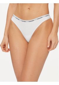 Calvin Klein Underwear Stringi 000QD5043E Biały. Kolor: biały. Materiał: bawełna #1