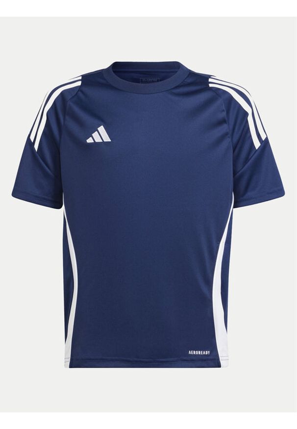 Adidas - adidas Koszulka techniczna Tiro 24 Jersey IS1029 Granatowy Slim Fit. Kolor: niebieski. Materiał: syntetyk