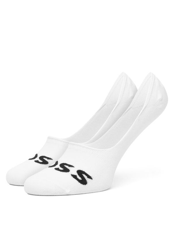 BOSS Stopki 50516402 Biały. Kolor: biały. Materiał: bawełna
