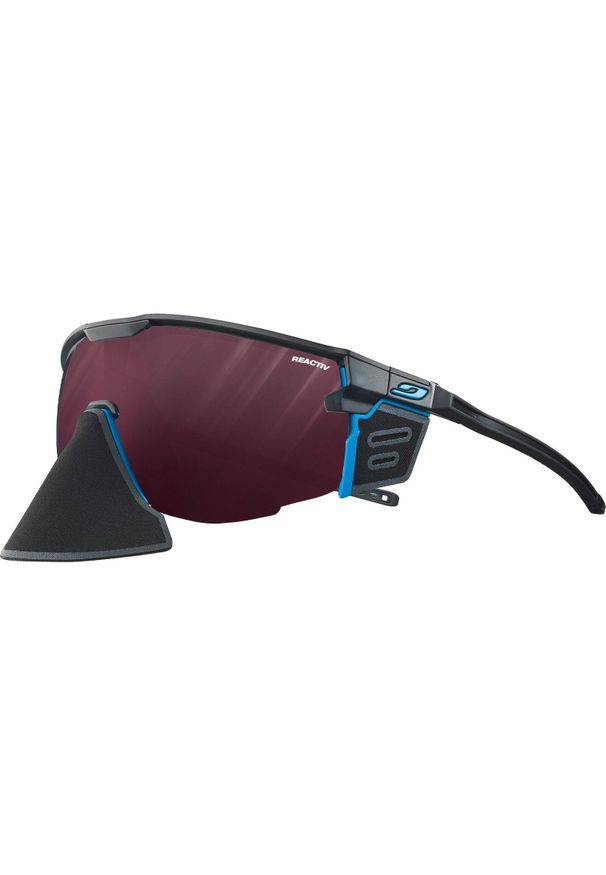 Okulary fotochromowe JULBO ULTIMATE COVER czarny Cat 0-4 Reactiv Hi Contrast. Kolor: niebieski, czarny, wielokolorowy. Sport: turystyka piesza