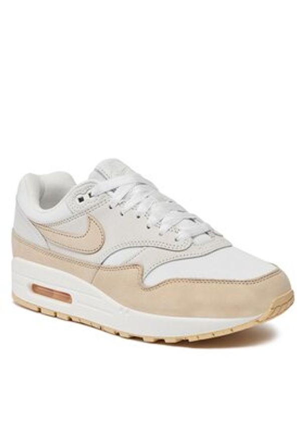 Nike Sneakersy Air Max 1 Premium FB5060 100 Beżowy. Kolor: beżowy. Materiał: skóra, nubuk. Model: Nike Air Max