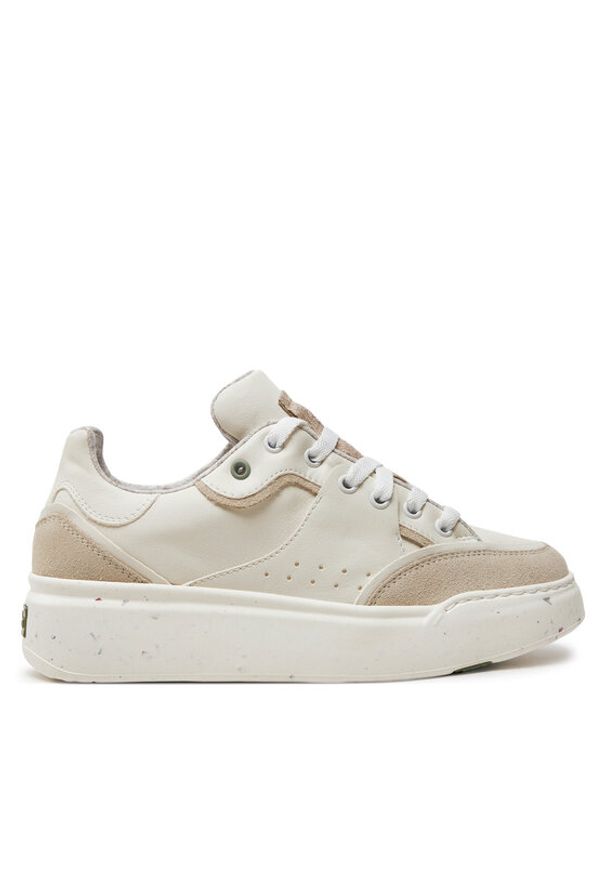 Max Mara Sneakersy 24247660516 Biały. Kolor: biały. Materiał: skóra