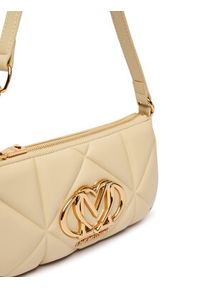 Love Moschino - LOVE MOSCHINO Torebka JC4111PP1PLC0129 Beżowy. Kolor: beżowy. Materiał: skórzane #6