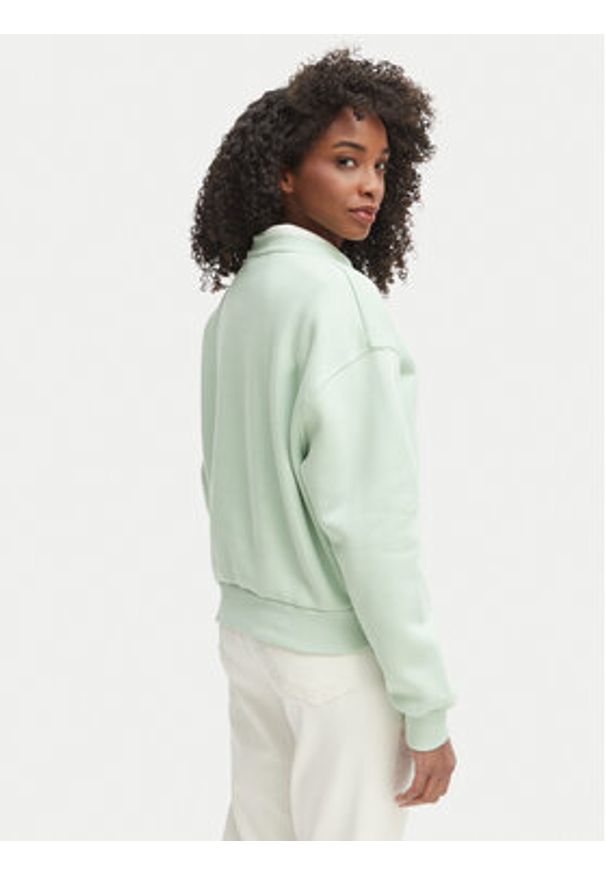 TOMMY HILFIGER - Tommy Hilfiger Bluza WW0WW47831 Zielony Regular Fit. Kolor: zielony. Materiał: bawełna