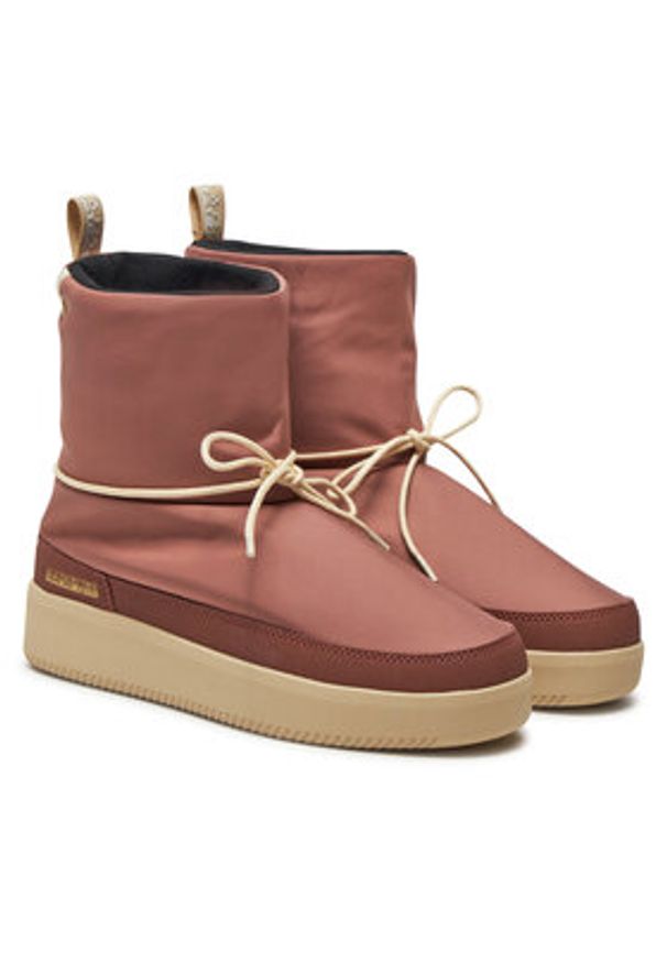 Napapijri Śniegowce NP0A4IKH Różowy. Kolor: różowy. Materiał: materiał