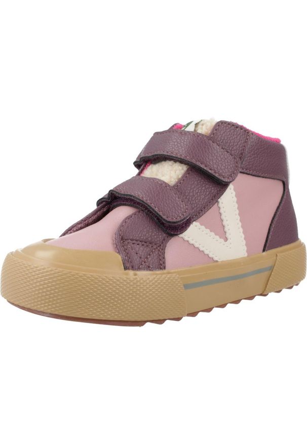 VICTORIA - Buty do drapania dla niemowląt Victoria Tribu. Zapięcie: rzepy. Kolor: różowy. Materiał: materiał. Sport: turystyka piesza