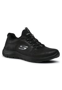 skechers - Skechers Sneakersy Itz Bazik 88888301/BBK Czarny. Kolor: czarny. Materiał: skóra #6