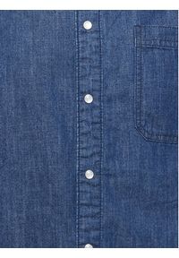 Blend Koszula jeansowa 20715457 Granatowy Regular Fit. Kolor: niebieski. Materiał: jeans, bawełna #3