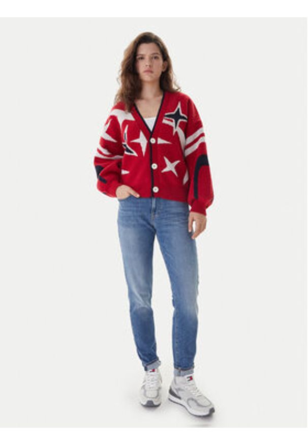 Tommy Jeans Jeansy Lucy DW0DW22434 Niebieski Slim Fit. Kolor: niebieski