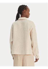 Weekend Max Mara Koszula Capo 2615041022 Beżowy Regular Fit. Kolor: beżowy. Materiał: len #6