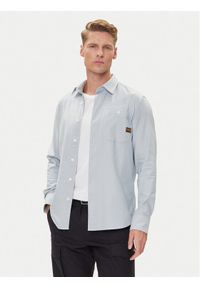 G-Star RAW - G-Star Raw Koszula Bristum 2.0 D23553-D748 Granatowy Slim Fit. Kolor: niebieski. Materiał: bawełna