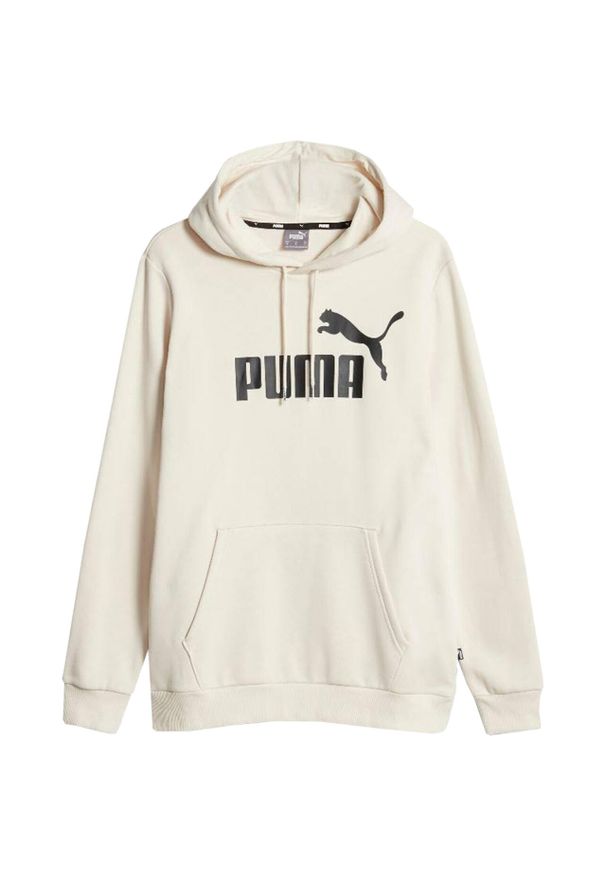 Bluza sportowa męska Puma ESS Big Logo Hoodie FL (s) Evening. Kolor: biały. Sport: fitness