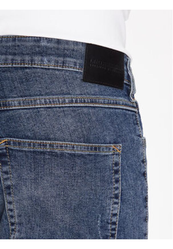 Lindbergh Jeansy 30-050002DAW Niebieski Slim Fit. Kolor: niebieski