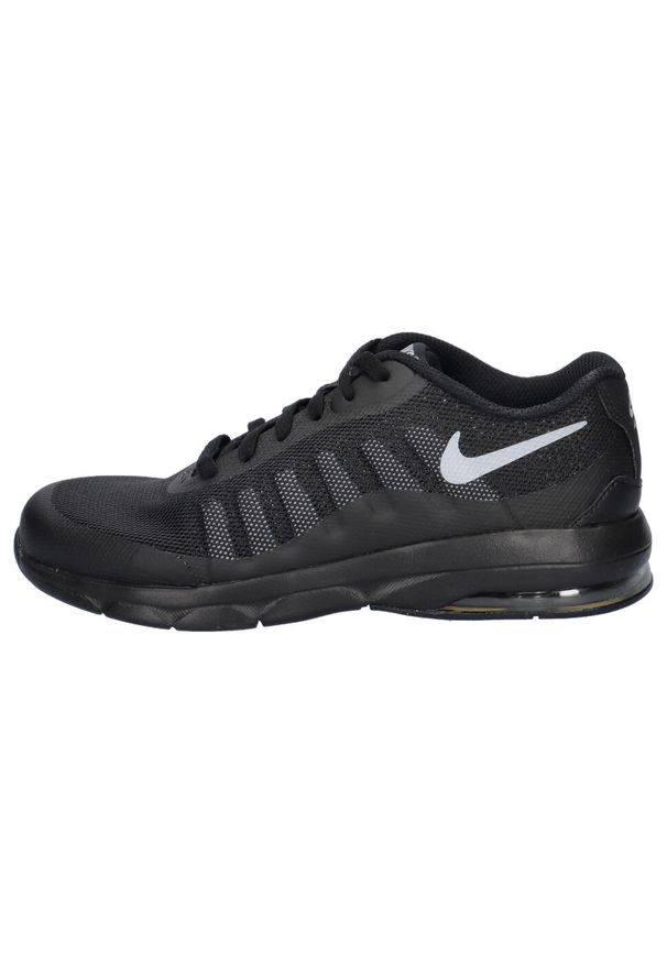 Buty do chodzenia dla dzieci Nike Air Max Invigor Print PS. Zapięcie: sznurówki. Kolor: czarny. Materiał: guma, syntetyk, tkanina, materiał. Szerokość cholewki: normalna. Wzór: nadruk. Model: Nike Air Max. Sport: turystyka piesza