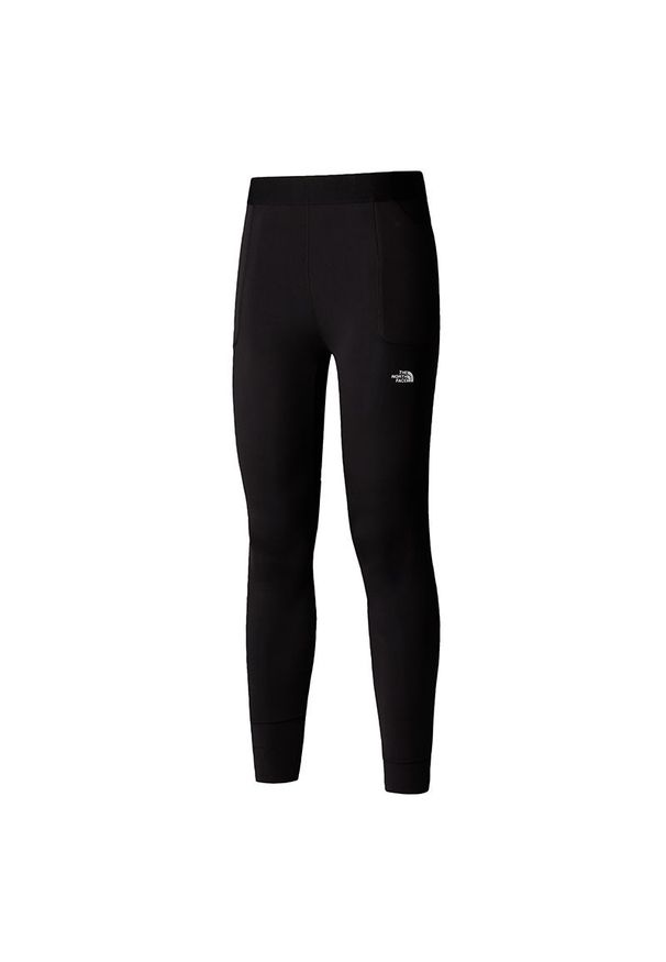 Legginsy damskie The North Face Refina 0A8918JK31 - czarne. Kolor: czarny. Materiał: lycra, poliester, elastan. Styl: klasyczny
