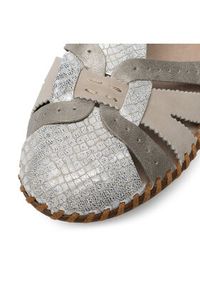 Rieker Sandały M1650-60 Beżowy. Kolor: beżowy. Materiał: syntetyk #6