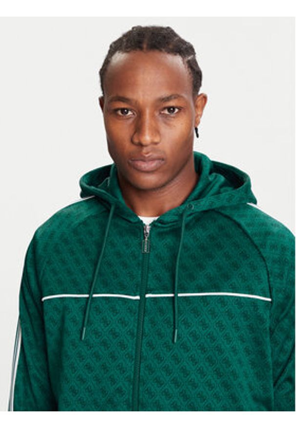 Guess Bluza Z5BQ13 K2042 Zielony Relaxed Fit. Kolor: zielony. Materiał: syntetyk