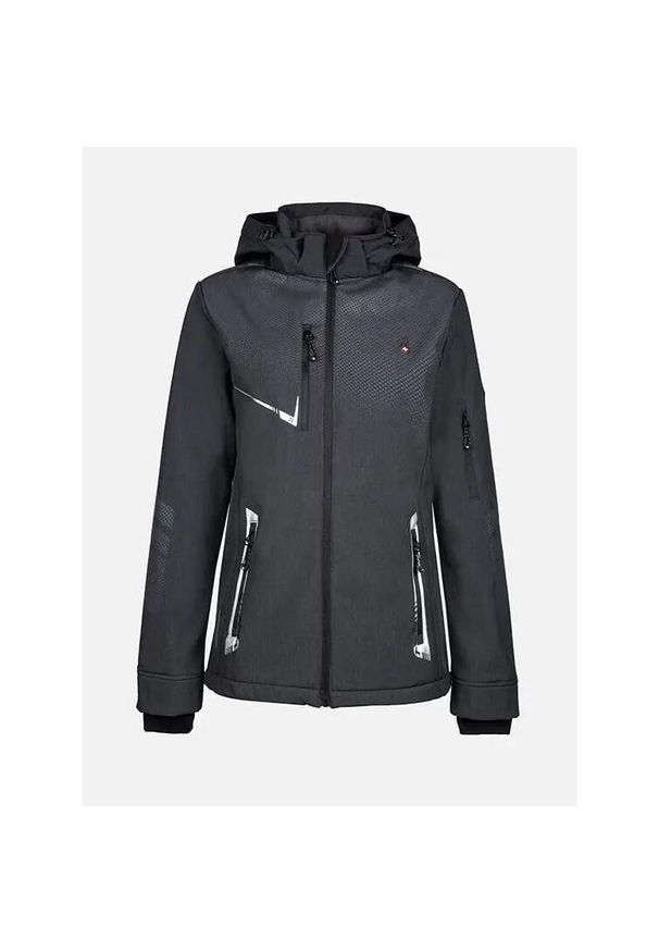 Windbreaker Aulp Nevim. Kolor: brązowy, szary, wielokolorowy. Materiał: softshell. Sport: turystyka piesza