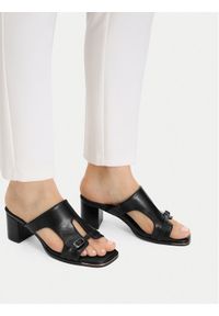MEXX Klapki EO-WS1161-04 Czarny. Kolor: czarny. Materiał: skóra #1