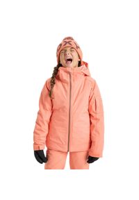 Roxy - Kurtka do sportów zimowych techniczna dla Dziewczynki MEADE 10K. Kolor: pomarańczowy. Sezon: zima. Sport: narciarstwo #1