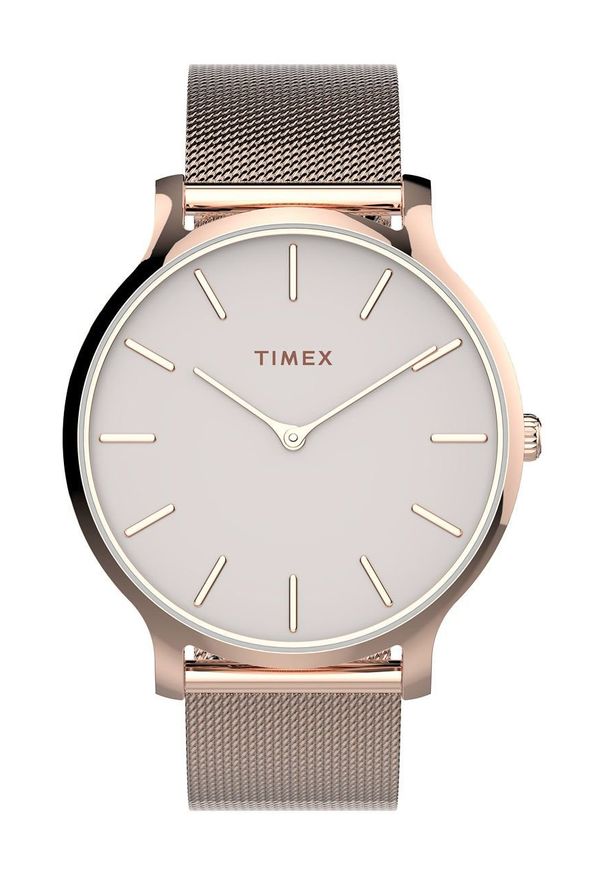 Timex - Zegarek TW2T73900. Kolor: różowy. Materiał: materiał