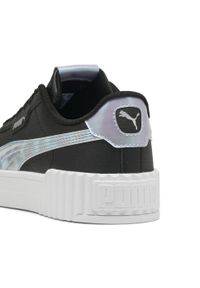Puma - Młodzieżowe sneakersy Carina 3.0 Space Belle PUMA Black Cool Blue. Kolor: czarny, niebieski, wielokolorowy. Sport: turystyka piesza, tenis