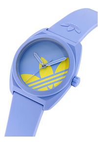 Adidas - adidas Zegarek AO Street Project Three AOST25543 Niebieski. Kolor: niebieski. Materiał: syntetyk. Styl: street #5