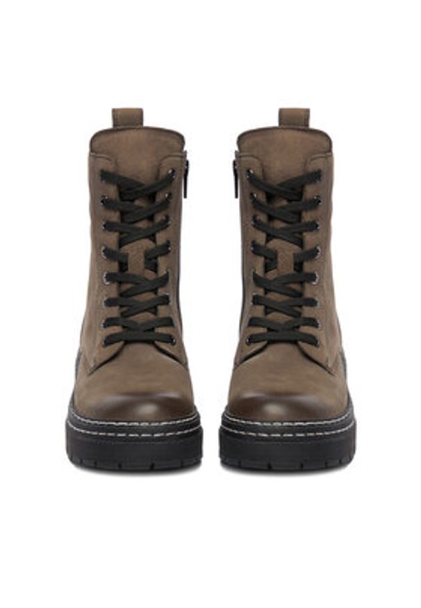 Lasocki Trzewiki CEO-WI23-MICHAELA-02 Szary. Kolor: szary. Materiał: nubuk, skóra