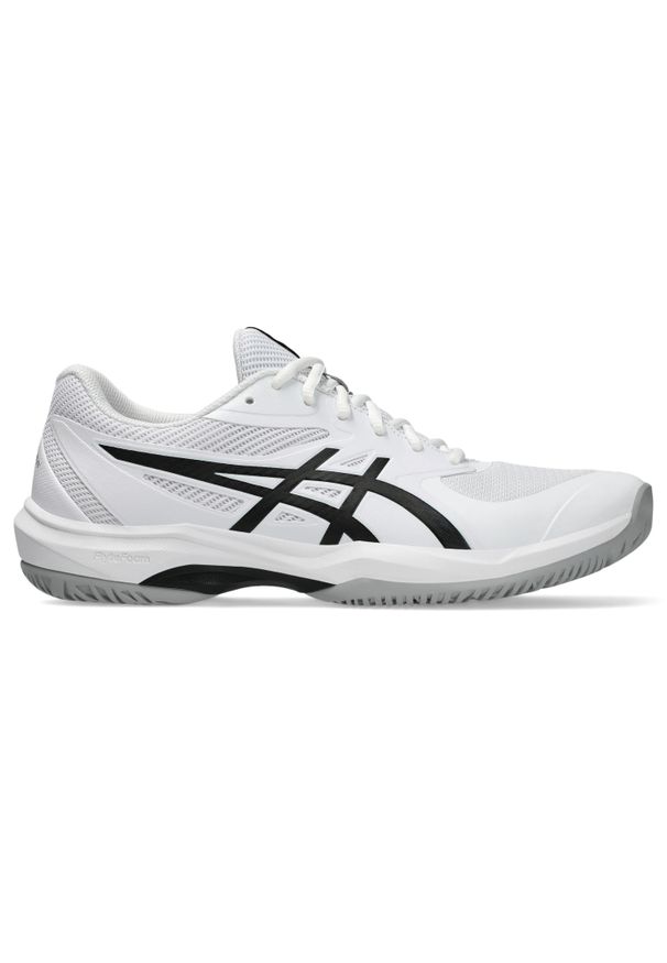 Buty do tenisa Asics Game FF. Kolor: czarny, biały, wielokolorowy. Sport: tenis