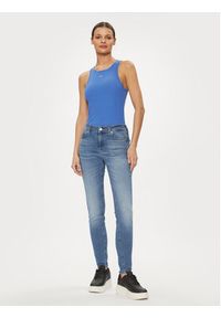 Tommy Jeans Jeansy Nora DW0DW17568 Niebieski Skinny Fit. Kolor: niebieski