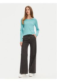 United Colors of Benetton - United Colors Of Benetton Bluzka 3GA2E16G0 Zielony Regular Fit. Kolor: zielony. Materiał: bawełna