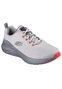 skechers - Buty do chodzenia męskie Skechers Vapor. Zapięcie: sznurówki. Kolor: pomarańczowy, wielokolorowy, szary. Materiał: materiał, tkanina. Szerokość cholewki: normalna. Sport: turystyka piesza