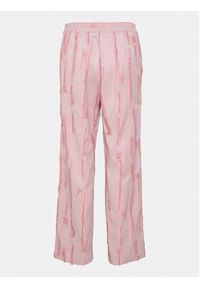 Karen by Simonsen Spodnie materiałowe Masha 10104778 Różowy Relaxed Fit. Kolor: różowy. Materiał: syntetyk #8