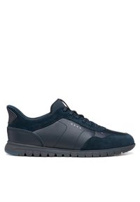 Geox Sneakersy U Flextridezero Plus U66NEA 0BU22 C4021 Granatowy. Kolor: niebieski. Materiał: skóra #1