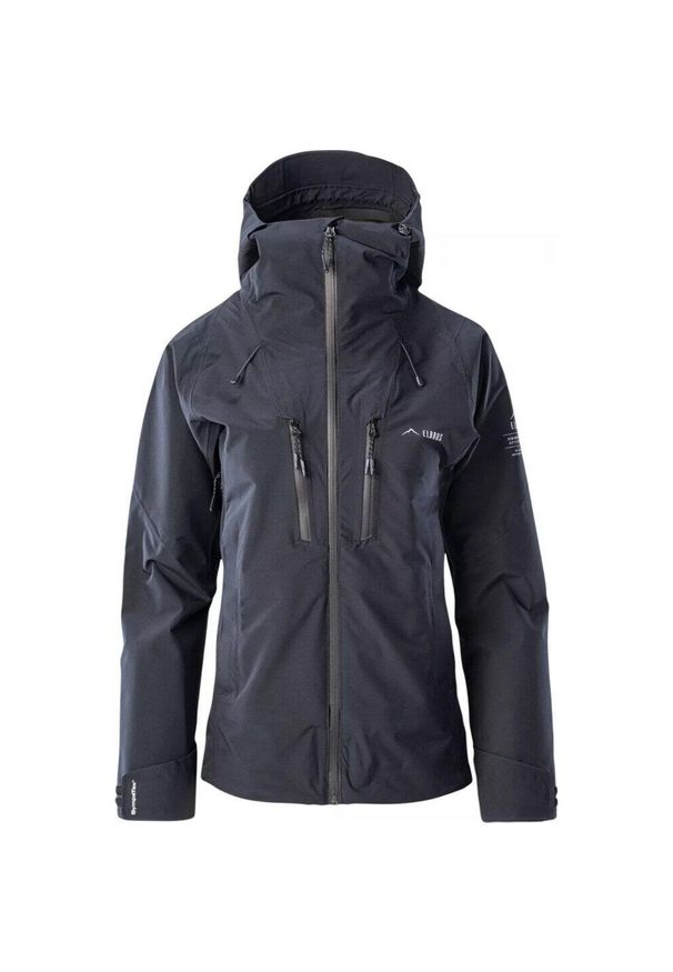 Kurtka przejściowa damska Elbrus Malaspina Sympatex. Kolor: czarny. Materiał: softshell