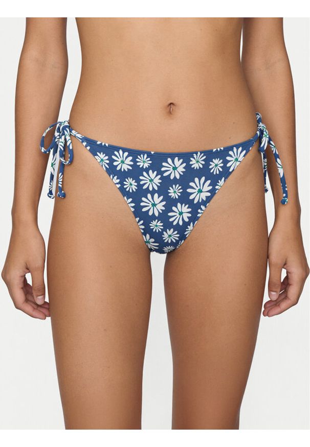 Roxy Dół od bikini Printed Essentials ERJX405243 Niebieski. Kolor: niebieski. Materiał: syntetyk