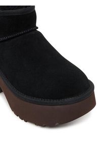 Ugg Śniegowce W Classic Ultra Mini 1158311 Czarny. Kolor: czarny. Materiał: skóra #6