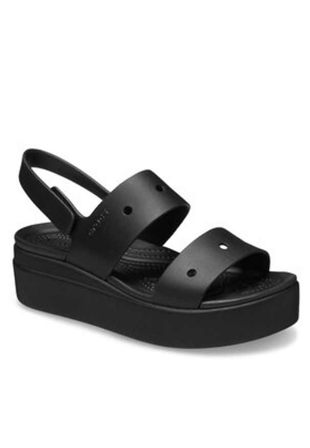Crocs Sandały Brooklyn 4U 210676 Czarny. Kolor: czarny