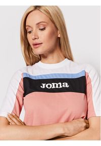 Joma T-Shirt California 800080.570 Różowy Regular Fit. Kolor: różowy. Materiał: bawełna, syntetyk