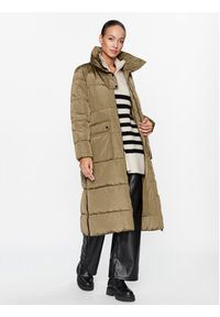 only - ONLY Płaszcz zimowy 15294315 Brązowy Regular Fit. Kolor: brązowy. Materiał: syntetyk. Sezon: zima