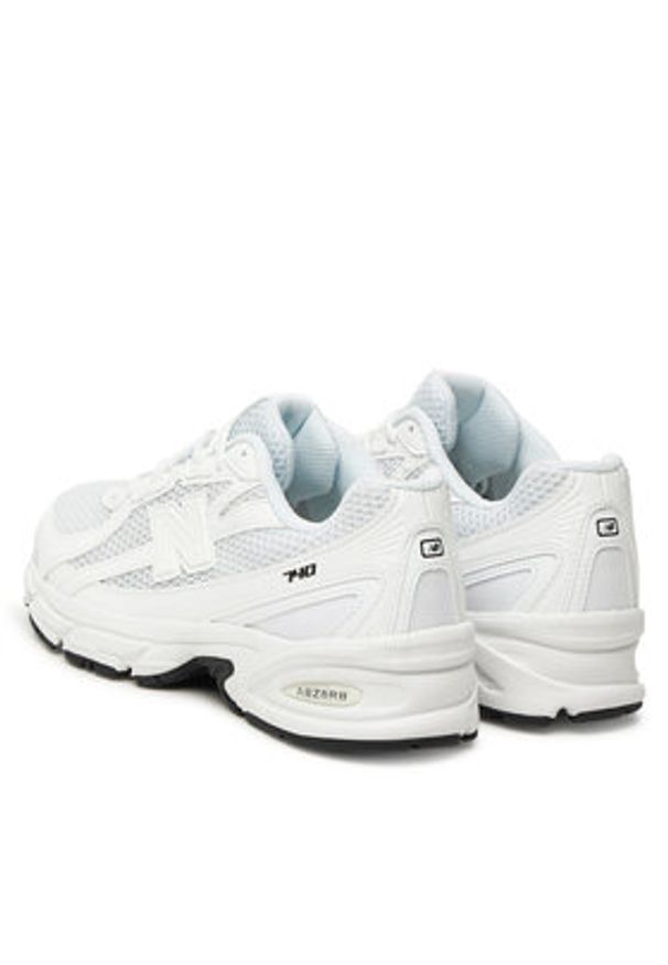 New Balance Sneakersy U740WW2 W Biały. Kolor: biały. Materiał: materiał