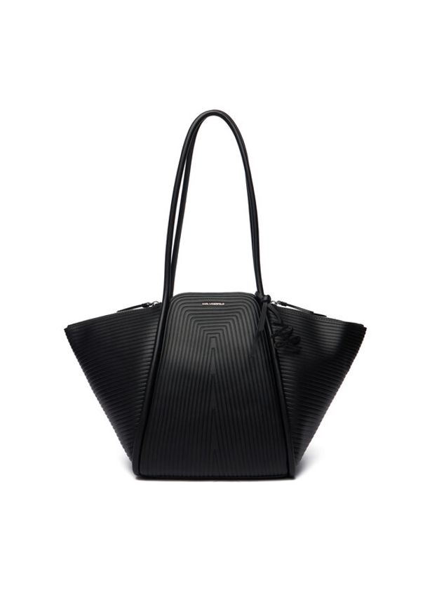 Karl Lagerfeld - KARL LAGERFELD Torebka B1W30043 Czarny. Kolor: czarny. Materiał: skórzane