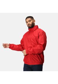 Regatta - Męska wodoodporna ocieplana kurtka Dover. Kolor: czerwony. Sezon: zima. Sport: turystyka piesza #1