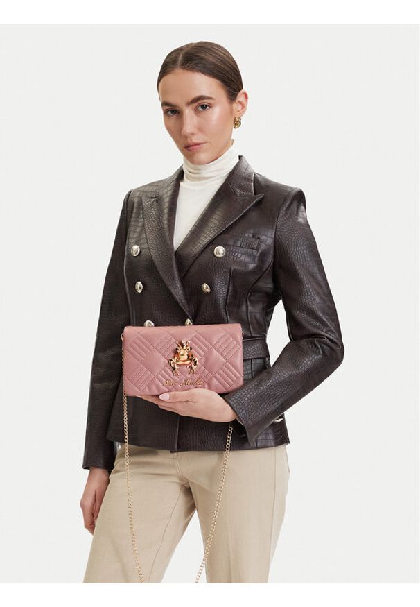 Love Moschino - LOVE MOSCHINO Torebka JC4269PP0OKH1600 Różowy. Kolor: różowy. Materiał: skórzane