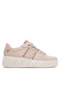 Rieker Sneakersy W0506-31 Różowy. Kolor: różowy #1