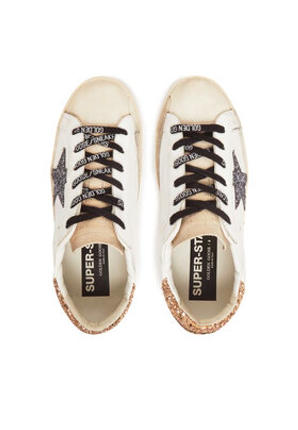 GOLDEN GOOSE - Golden Goose Sneakersy Super-Star Classic GWF00102.F005358.82532 Biały. Kolor: biały. Materiał: skóra
