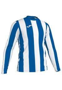 Koszulka do piłki nożnej męska Joma Inter z długim rękawem. Kolor: biały, niebieski, wielokolorowy. Długość rękawa: długi rękaw. Długość: długie. Sport: piłka nożna #1