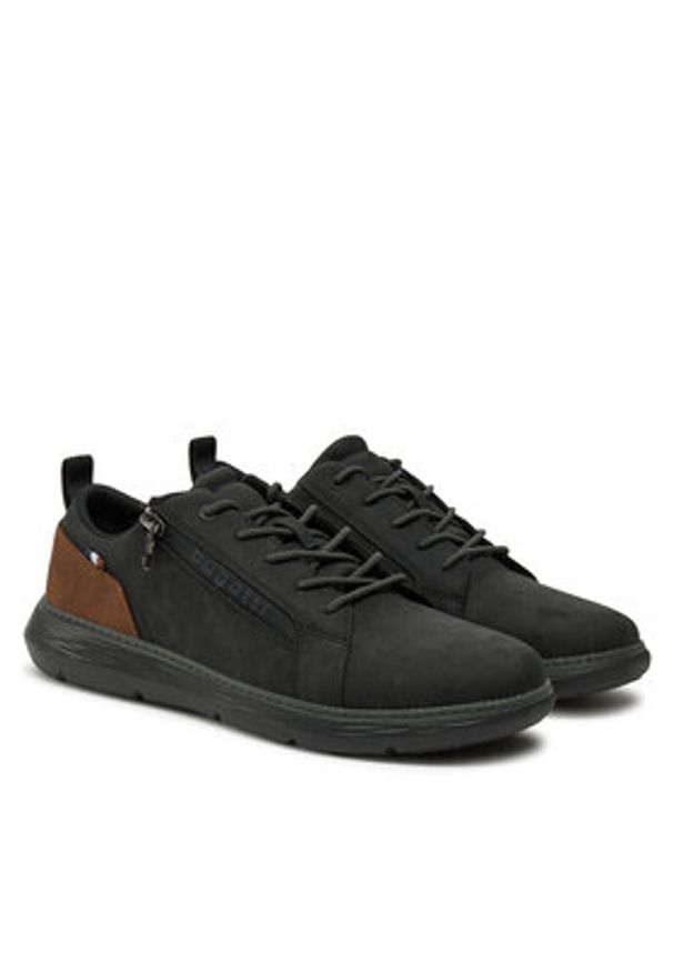 Bugatti Sneakersy 333-AFU06-5000 Czarny. Kolor: czarny. Materiał: skóra