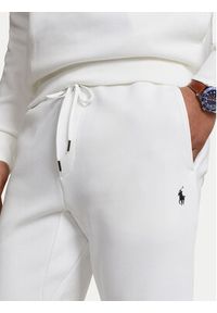 Polo Ralph Lauren Spodnie dresowe 710881518008 Biały Regular Fit. Kolor: biały. Materiał: syntetyk #3